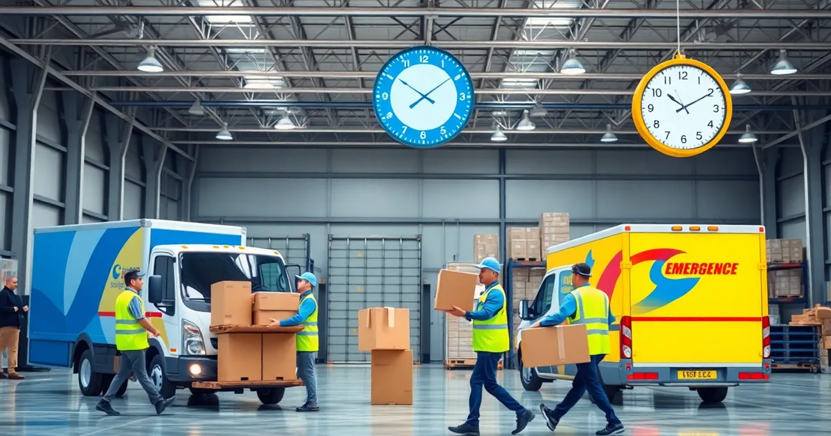 Acil Nakliyat Hizmetleri 2026: Express Taşımacılık Rehberi