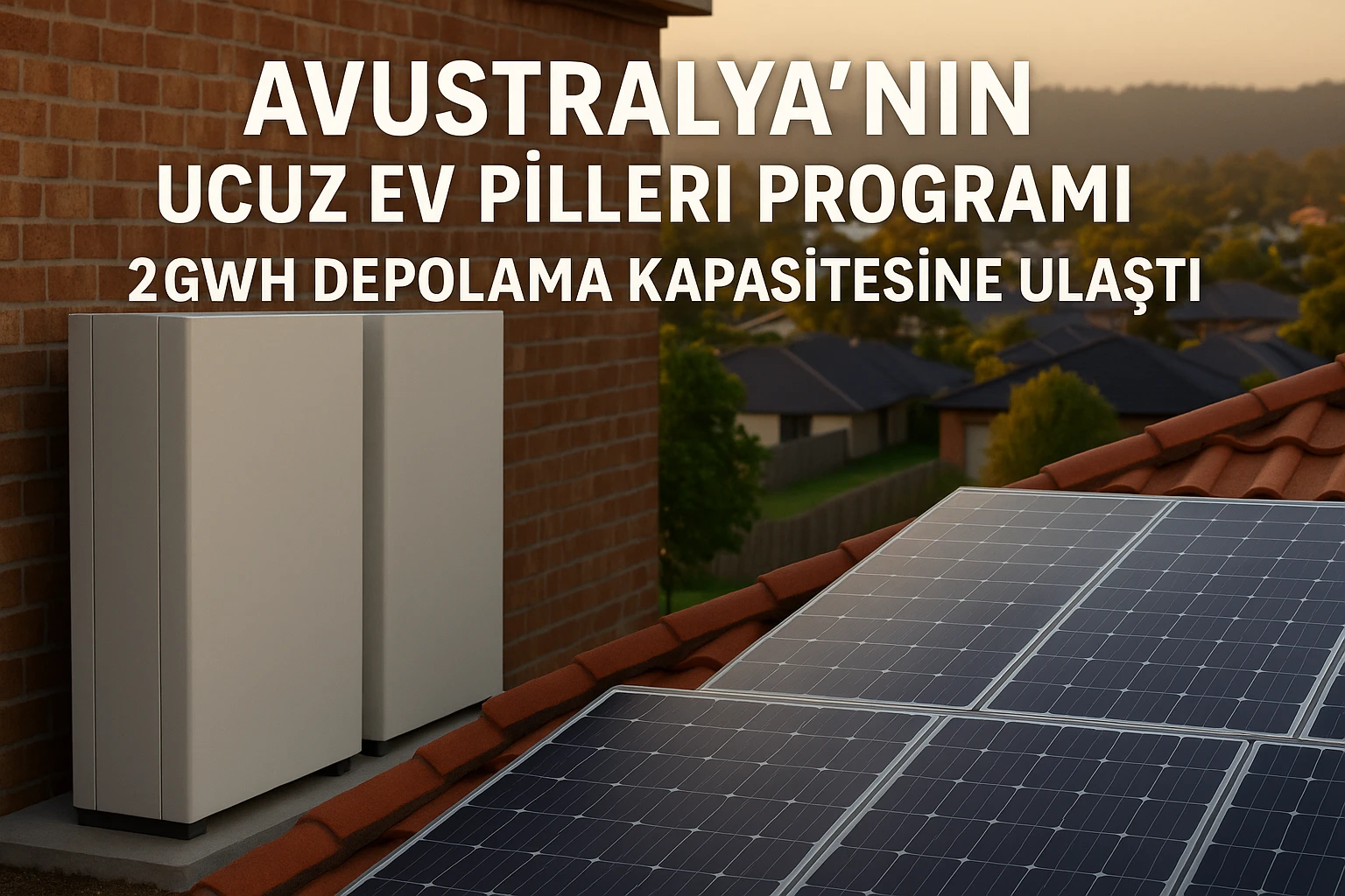 Avustralya’nın Ucuz Ev Pilleri Programı 2GWh Depolamaya Ulaştı: 100.000+ Kurulum ve %30 Peşin İndirim