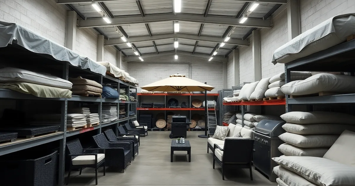 Bahçe Mobilyası Depolama Rehberi 2026: Kış Saklama Çözümleri
