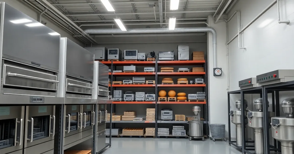 Fırın Ekipmanı Depolama Rehberi 2026: Pastane İşletmeleri Çözümleri