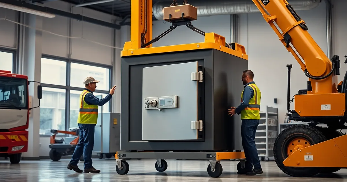 İş Yeri Kasası Taşıma Rehberi 2026: Kurumsal Çelik Kasa Nakliyesi