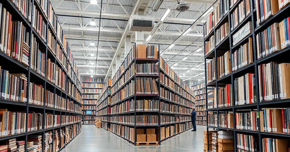 Kitap Depolama Hizmetleri 2026: Kütüphane ve Yayınevi Çözümleri