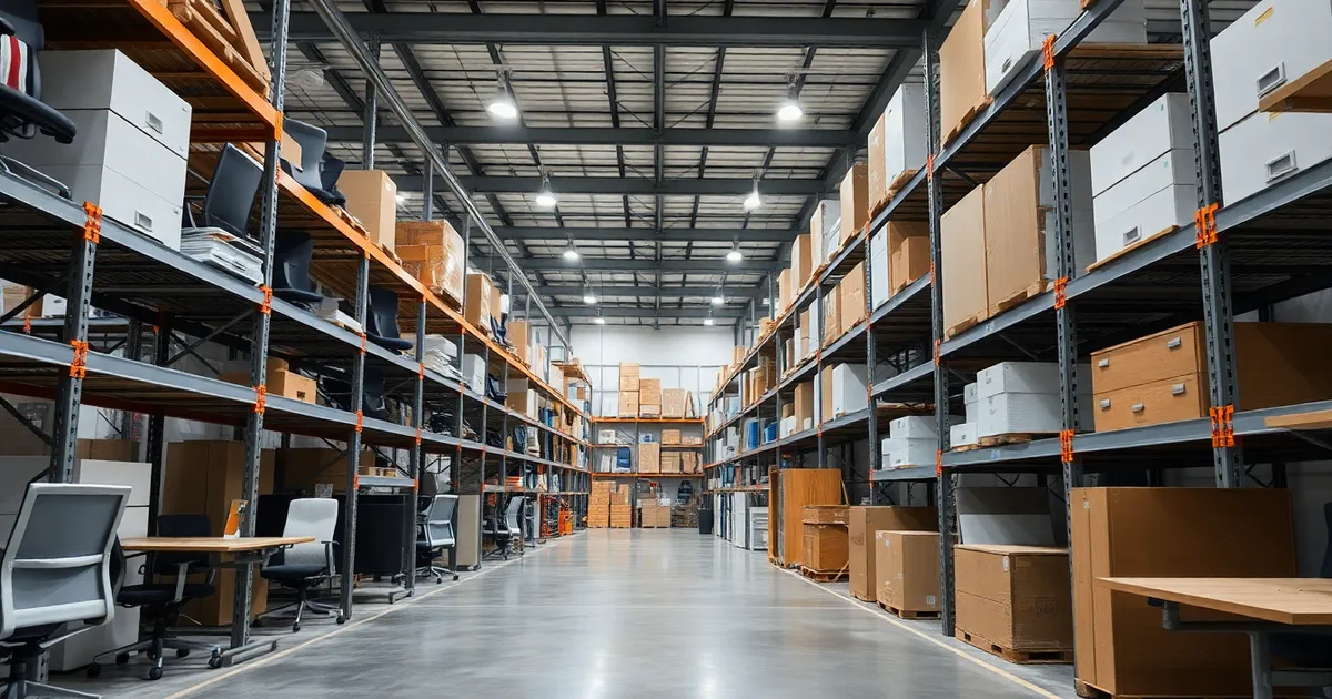 Ofis Koltuk Depolama 2026: Renovasyon Sırasında Güvenli Saklama