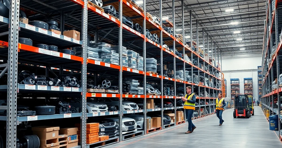 Oto Yedek Parça Depolama Rehberi 2026: Otomotiv Sektörü Stok Yönetimi