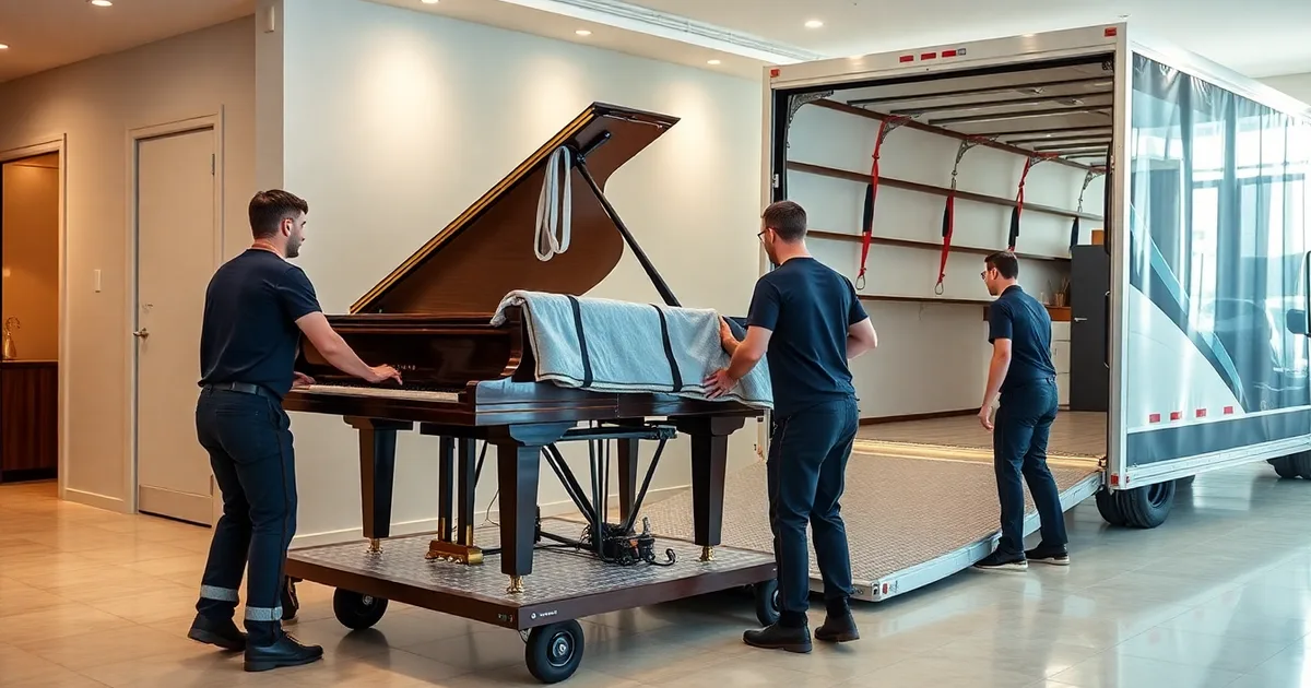 Piyano Taşıma Rehberi: Özel Ekipman ve Güvenlik Teknikleri 2026