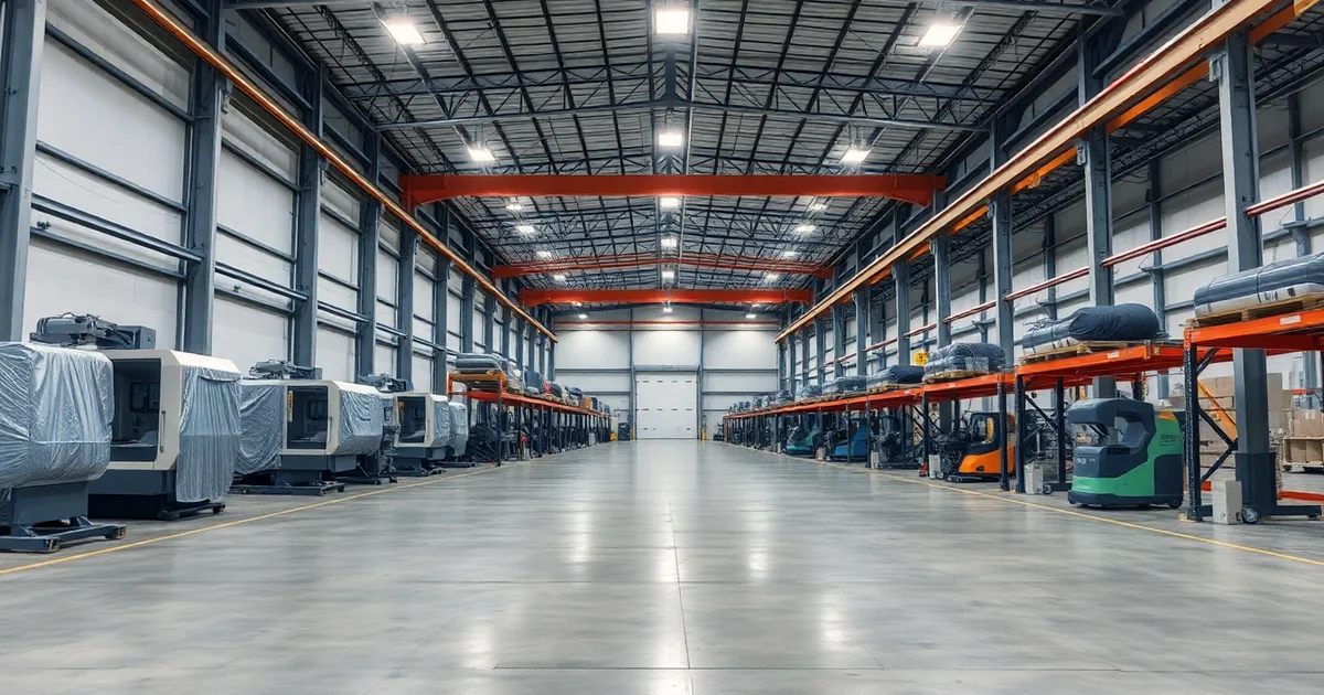 Sanayi Makinası Depolama Rehberi 2026: Fabrika Taşınma Çözümleri