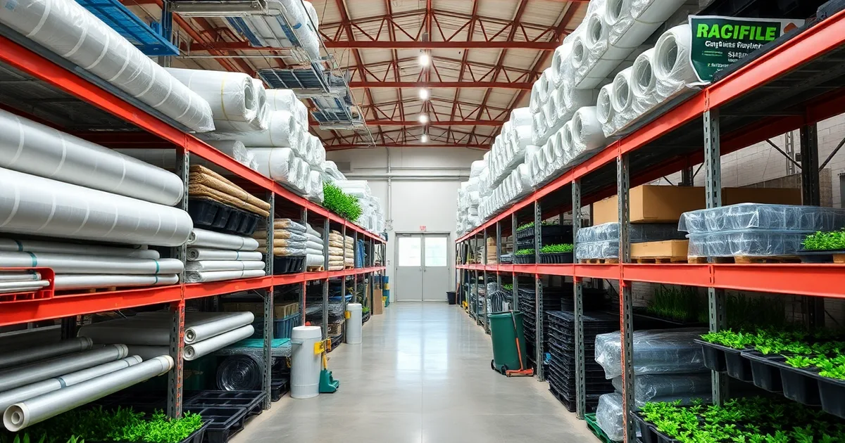 Sera Malzemesi Depolama Rehberi 2026: Tarım Ekipmanları Saklama