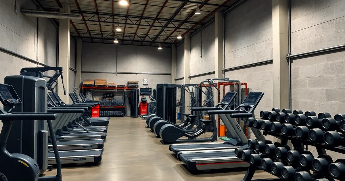 Spor Salonu Ekipmanı Depolama Rehberi 2026: Fitness Center Çözümleri